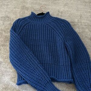 Blue Knit Sweater H&M
